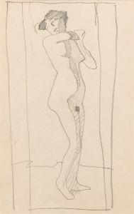 Femme nue debout