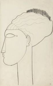 Tête profil gauche