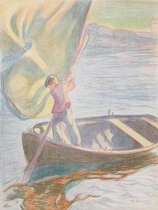 Boy and Sail
