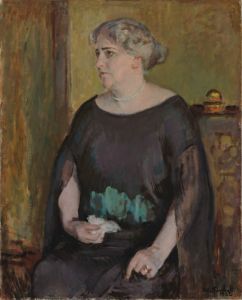 Portrait of Mrs. Lydia Keirkner