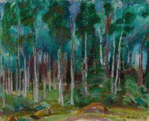 Birches in Vääksy