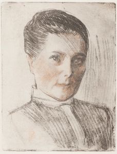 Portrait of Sophie Aminoff