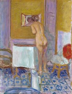 Nude With Red Cloth