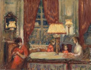 Evening Under the Lamps