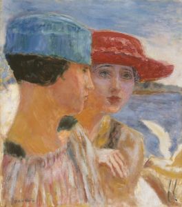Jeunes filles à la mouette