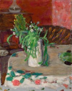 Fleurs et carafe