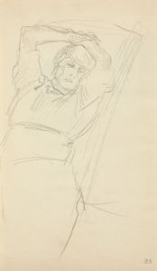 Femme à la chaise longue
