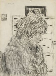 Femme de profil