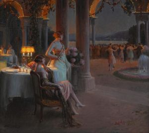 Le Soir sur la terasse