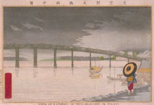 View of Rainfall on Shin-Ou-hashi in To-kei