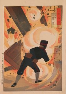Engineer Lieutenant Onoguchi Tokuji, from the Series ‘Mirror of Famous Army and Navy Men’