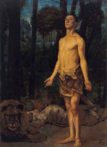 Daniel in the lion’s den