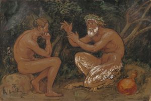 Faun und Jüngling