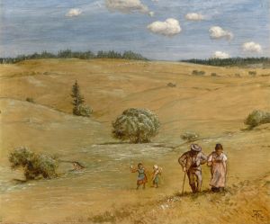 Hilly landscape