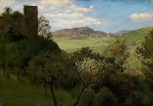 Blick auf Falkenstein im Taunus