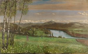 Das Rheintal bei Säckingen