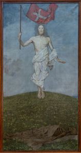 Ostertriptychon; Auferstehung Christi