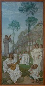 Ostertriptychon; Gefilde der Seligen