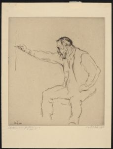 Portrait of Ferdinand Hodler
