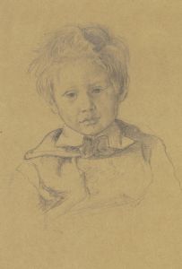 Kinderbildnis des Sohnes von Victor Müller
