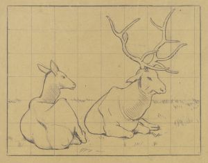 Lying stags