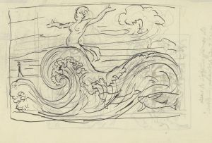 Mermaid with fish