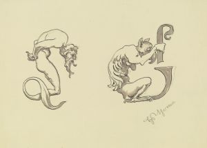 Ornamentale Buchstaben LD