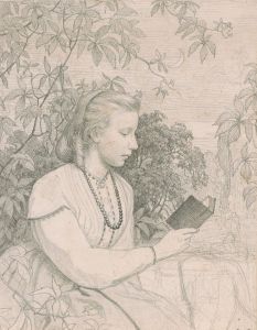 Study of Adalberte Schroeter Reading