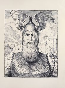 Kopf Wotans