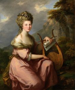 Portrait of Sarah Harrop  as a Muse