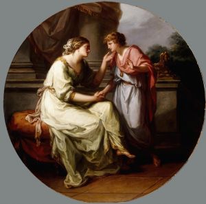 Papirius Praetextatus Entreated by his Mother to Disclose the Secrets of the Deliberations of the Roman Senate
