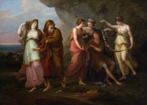 Telemachus and The Nymphs of Calypso