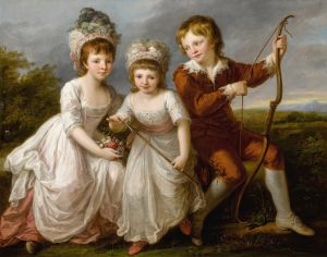 Portrait Of Three Children