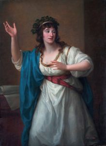 Portrait of the Impromptu Virtuoso Teresa Bandettini-Landucci of Lucca