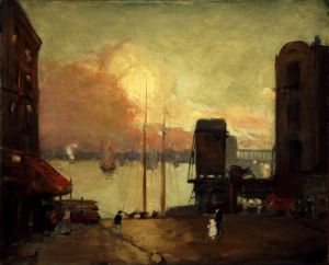 Cumulus Clouds, East River