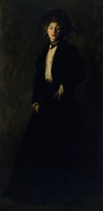 Young Woman in Black