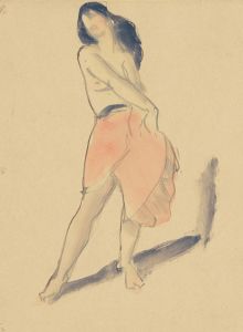 Dancer in a Red Skirt, No. 2