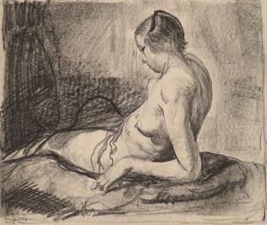 Nude Girl Reclining