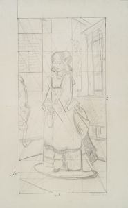 Lady Jean, study for Bellows’ Lady Jean
