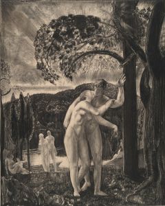 Lovers Still Whispered in the Dusk