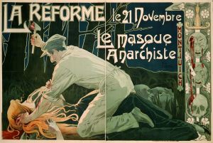 La Réforme, le 21 Novembre, le masque anarchiste