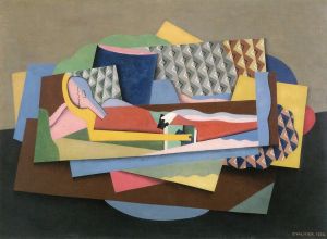 Reclining woman