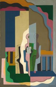 Lavans-lès-Saint-Claude, Jura, Femmes au balcon