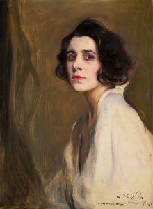 Portrait Of The Singer Germaine Gien