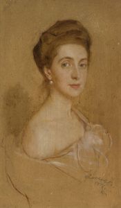 Portrait of a lady with a pearl