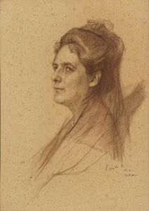 Portrait of Countess Therese Brockdorff, née von Loën