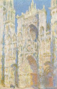 Rouen Cathedral, West Façade, Sunlight
