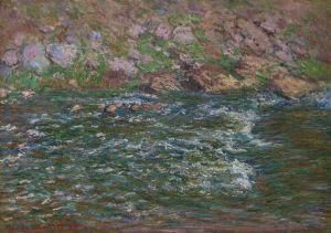 Rapids on the Petite Creuse at Fresselines