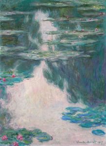 Nymphéas, temps gris