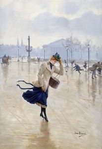 Windy Day, Place De La Concorde